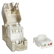 Buy Keystone Jack geschirmt Cat6 LSA wzf.8Stk sil in Cyprus, Nicosia, Limassol, Larnaka, Pafos
