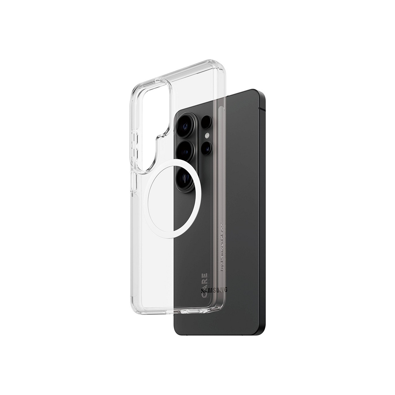 Buy CARE Urban Explorer Case Clear w. White Qi Galaxy S26 Ultra in Cyprus, Nicosia, Limassol, Larnaka, Pafos