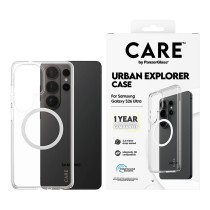 Buy CARE Urban Explorer Case Clear w. White Qi Galaxy S26 Ultra in Cyprus, Nicosia, Limassol, Larnaka, Pafos