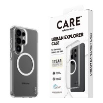 Buy CARE Urban Explorer Case Clear w. White Qi Galaxy S26 Ultra in Cyprus, Nicosia, Limassol, Larnaka, Pafos