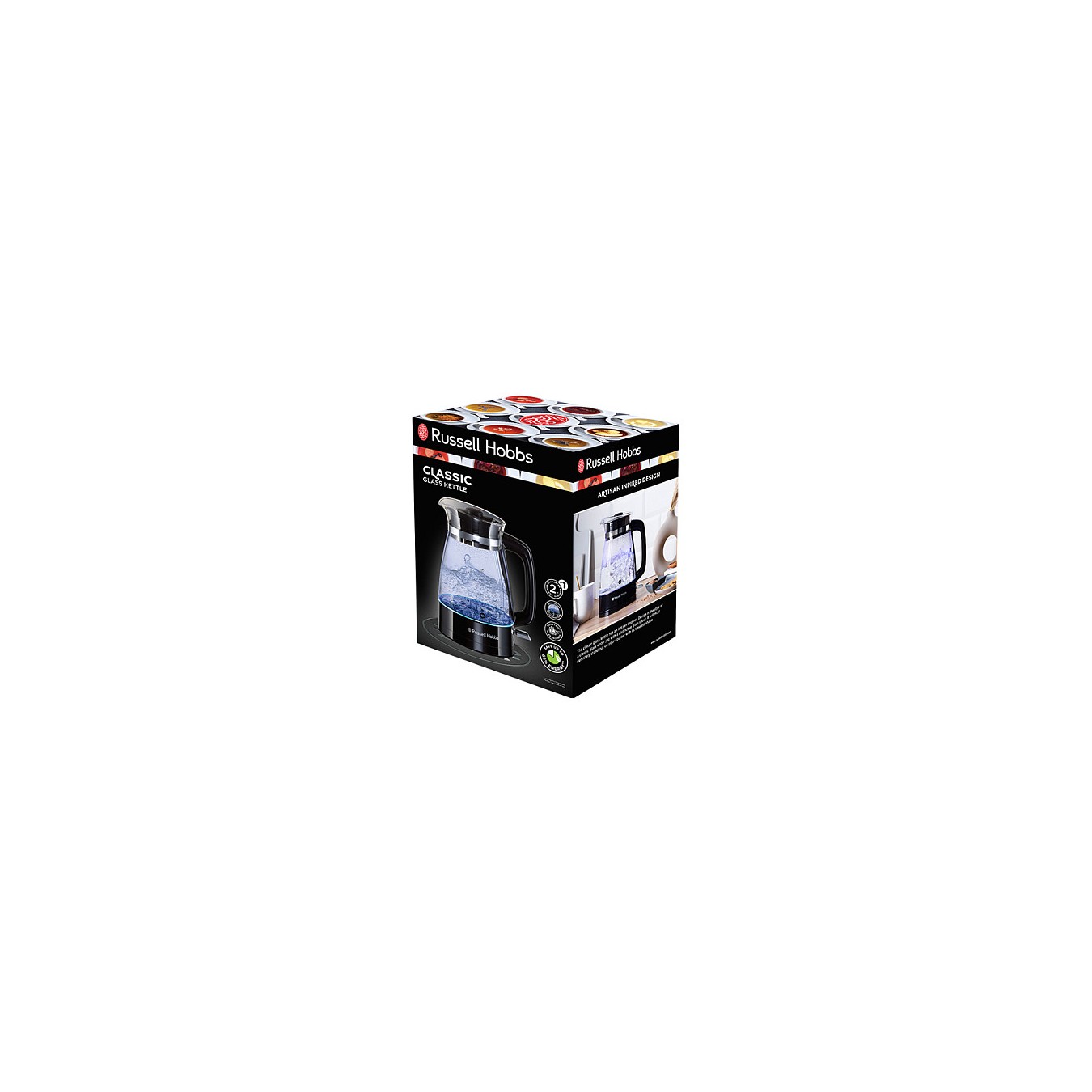 Buy Classic Kettle 1.7litre Black with stainless steel toner in Cyprus, Nicosia, Limassol, Larnaka, Pafos