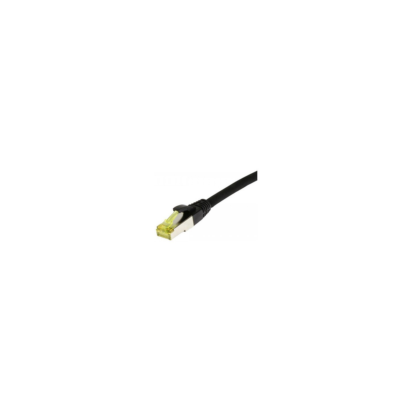 Buy Synergy21 Patchkabel RJ45, CAT6A 500Mhz, 25m, schwarz, S-STP(S FTP), TPE LSZH(Ultraflex), AWG26, mit CAT7 Rohkabel, in Cypru