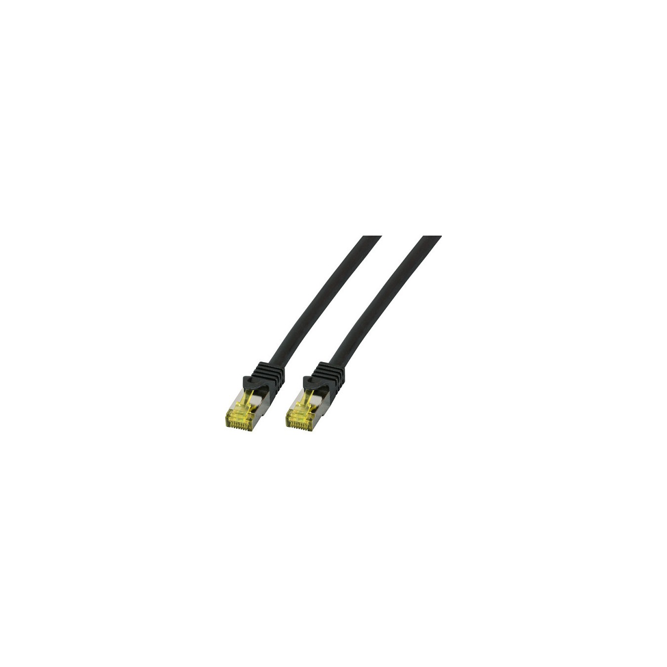 Buy RJ45 Patchk. S FTP Cat.6A LSZH Cat.7 Rohk. 7.50m schwar in Cyprus, Nicosia, Limassol, Larnaka, Pafos
