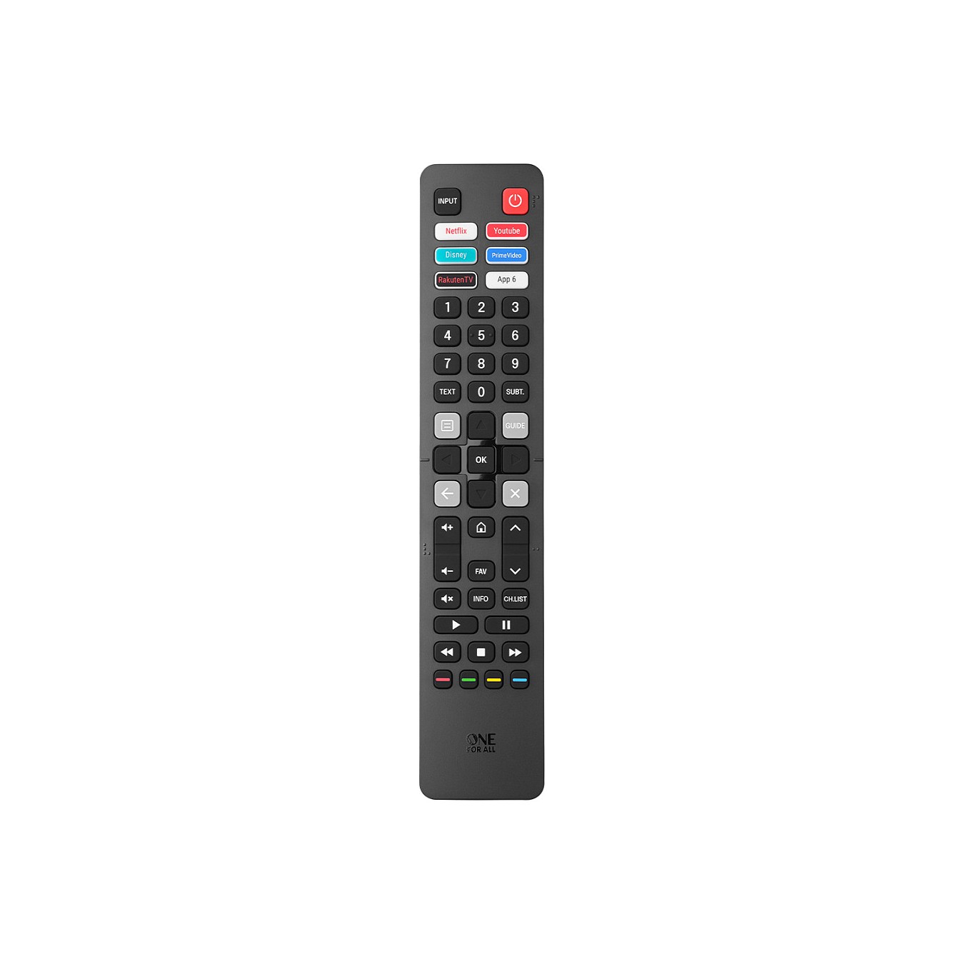 Buy One for All Hisense 2.0 Ersatzfernbedienung URC 4916 in Cyprus, Nicosia, Limassol, Larnaka, Pafos