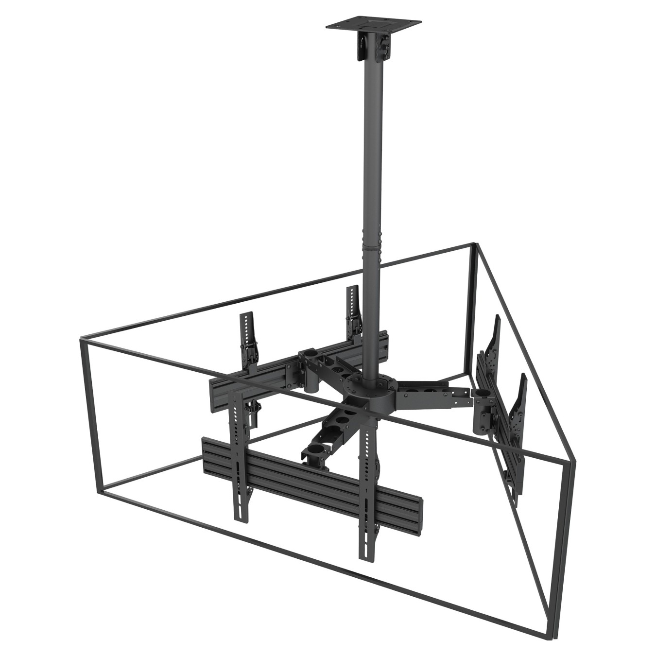Buy Equip Deckenhalterung 32'-65' 3TFT je 30kg 2Gelenke neig. sw lite Retail in Cyprus, Nicosia, Limassol, Larnaka, Pafos