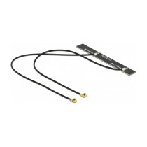 Buy DELOCK WLAN 802.11 ac a h b g n Doppelantenne 2 x MHF Stecker 5 dBi 250mm PCB intern Klebemontage in Cyprus, Nicosia, Limass