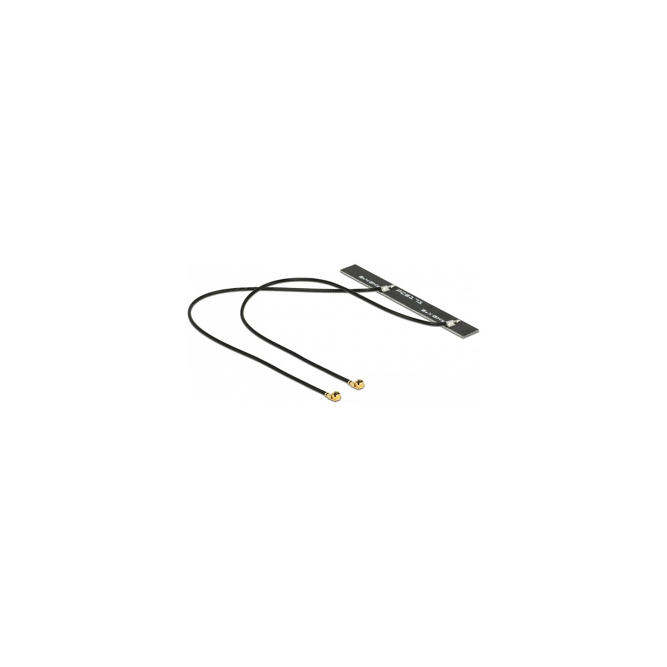 Buy DELOCK WLAN 802.11 ac a h b g n Doppelantenne 2 x MHF Stecker 5 dBi 250mm PCB intern Klebemontage in Cyprus, Nicosia, Limass