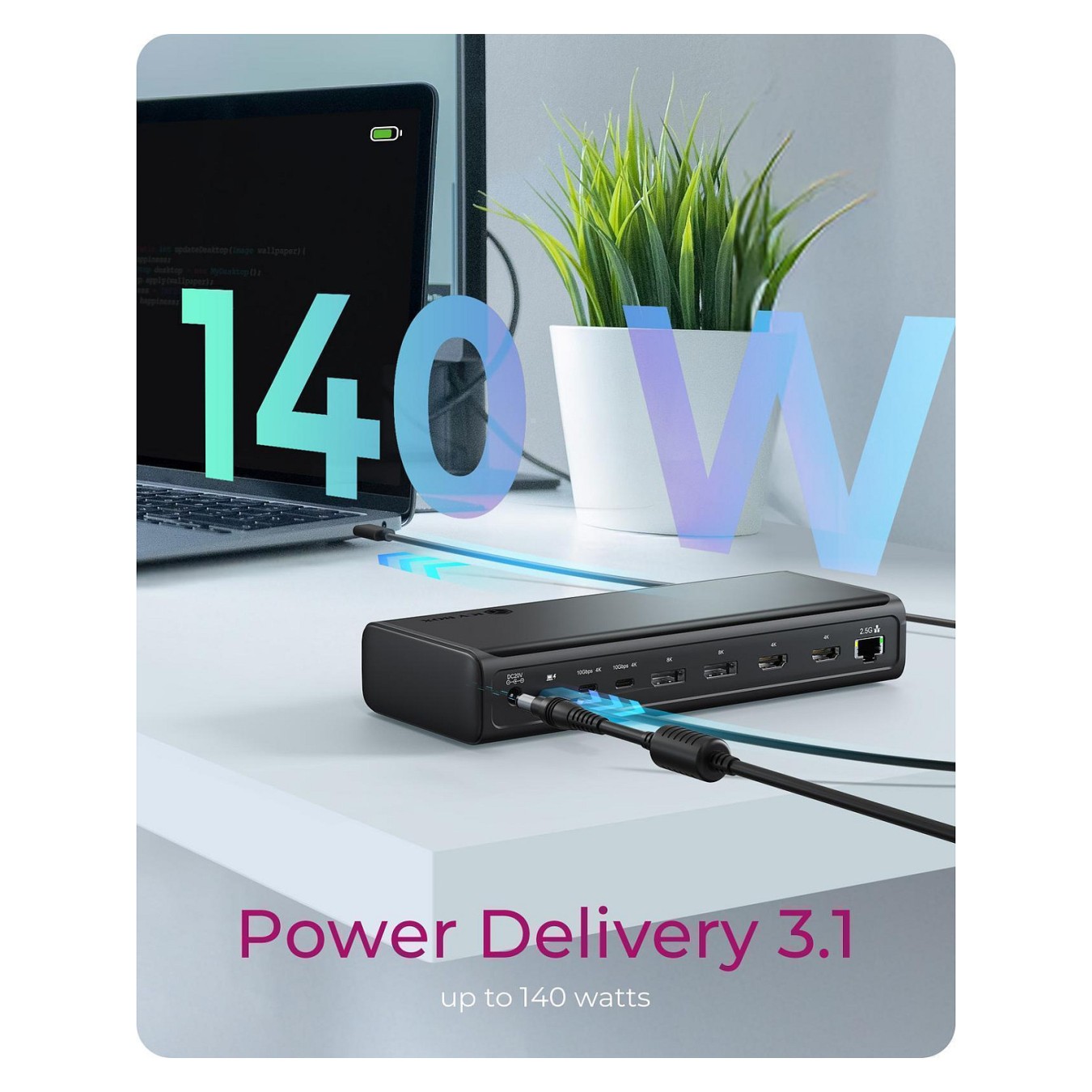 Buy D ICY BOX IB-DK7401-CU31 Multi Dockingstation in Cyprus, Nicosia, Limassol, Larnaka, Pafos