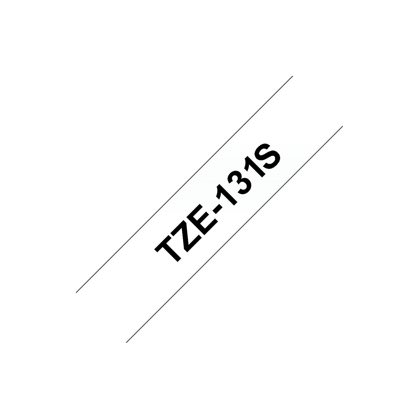 Buy Brother TZe-131S 1 Rolle(n) laminiertes Band Schwarz auf Transparent (1,2cm x 4m) in Cyprus, Nicosia, Limassol, Larnaka, Paf