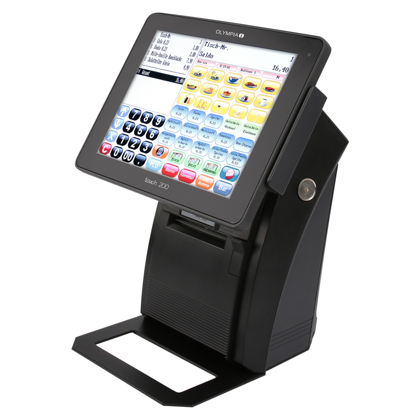 Buy Olympia Kasse 200TSE TOUCH schwarz HINWEIS BEACHTEN in Cyprus, Nicosia, Limassol, Larnaka, Pafos