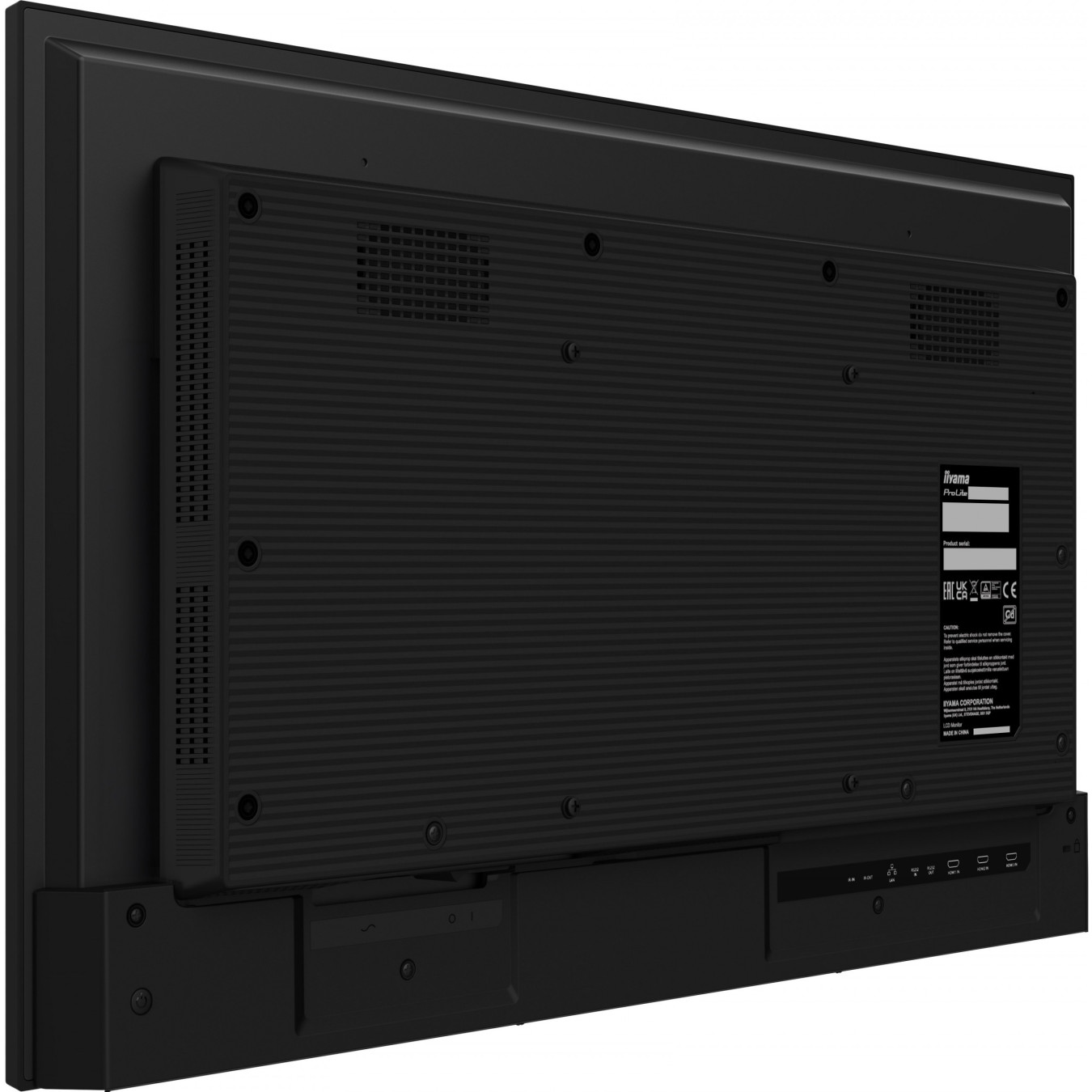iiyama LH3275HS-B1AG - 32" FHD Android 11 Digital Signage, IPS, 500cd/m², 4GB/32GB, Wi-Fi5, 2×HDMI/DP1.2, Black