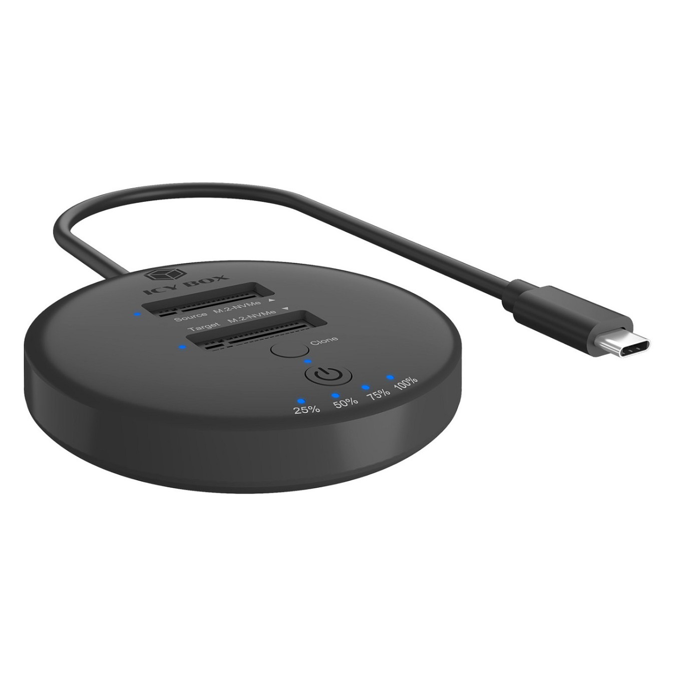 Buy Docking- & Klonstation IcyBox 2x M.2 NVMe SSD in Cyprus, Nicosia, Limassol, Larnaka, Pafos
