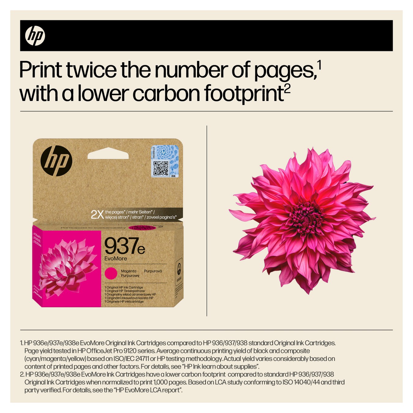 Buy HP 937E EVOMORE MAGENTA in Cyprus, Nicosia, Limassol, Larnaka, Pafos