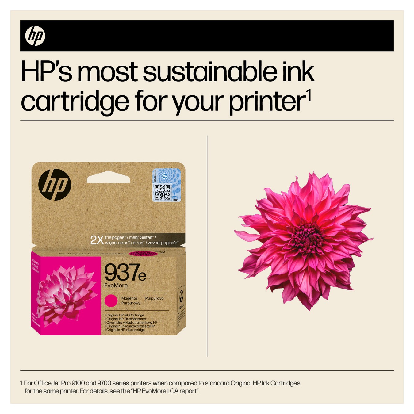 Buy HP 937E EVOMORE MAGENTA in Cyprus, Nicosia, Limassol, Larnaka, Pafos