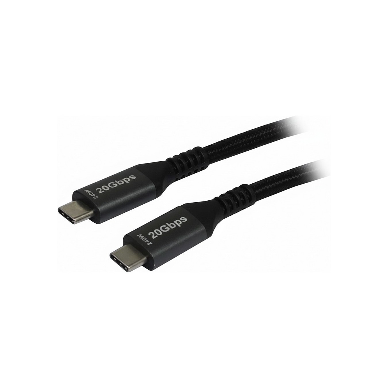 Buy Synergy21 Kabel USB, C(St) to C(St), 3,0m, USB3.2, schwarz(Textil), 20G 5A, 240W, Gen 2x2, E-Marker Chip, in Cyprus, Nicosia