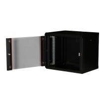 Buy 19' Netzwerkschrank Glastür PM 600x450mm 9HE schwarz in Cyprus, Nicosia, Limassol, Larnaka, Pafos