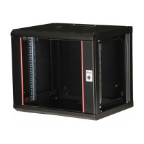 Buy 19' Netzwerkschrank Glastür PM 600x450mm 9HE schwarz in Cyprus, Nicosia, Limassol, Larnaka, Pafos