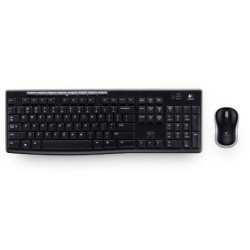 Buy Logitech Wireless Combo MK270 - Black - Full-size QWERTZ Keyboard & Wireless... in Cyprus, Nicosia, Limassol, Larnaka, Pafos