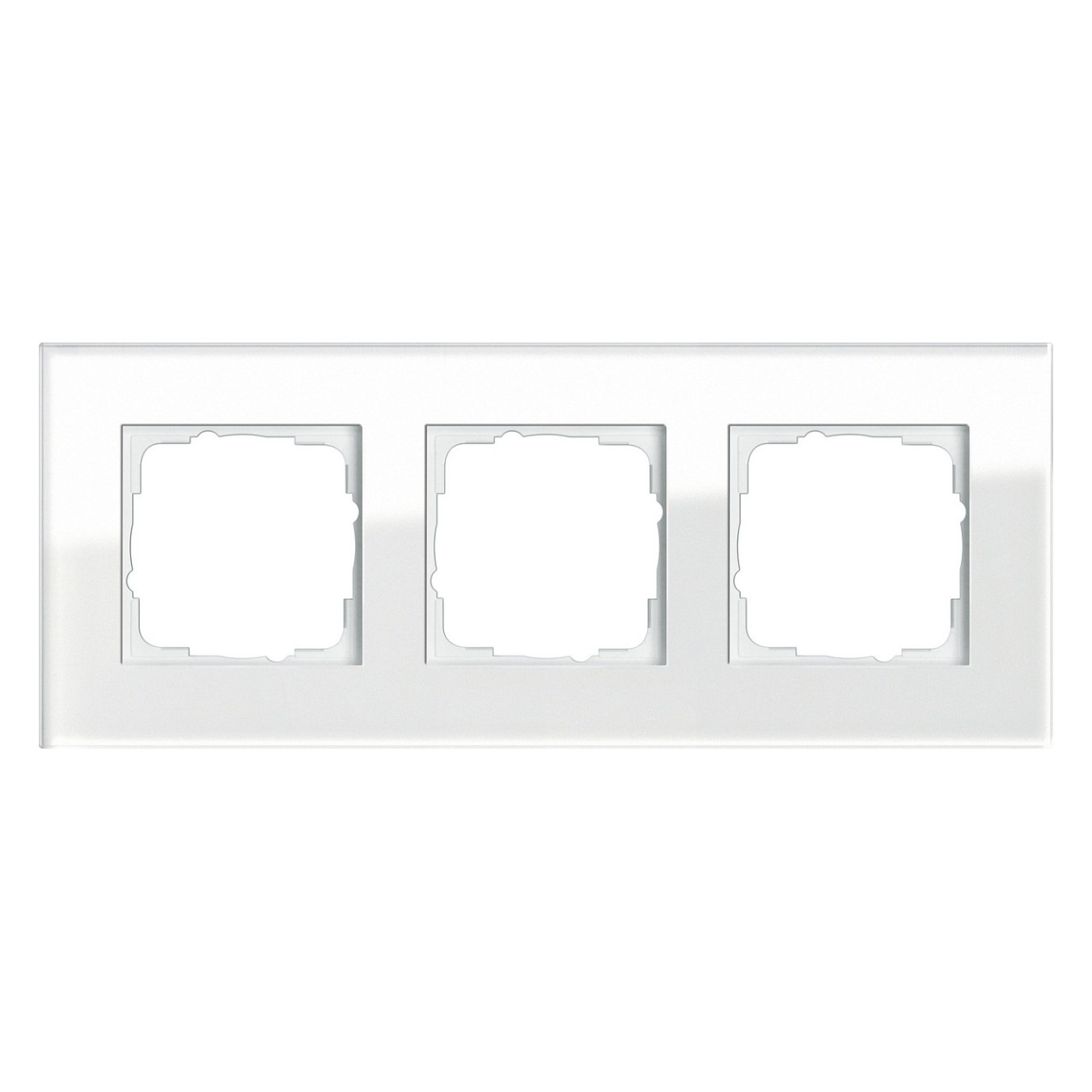 Buy GIRA - Esprit - Rahmen 3-fach Glas weiß in Cyprus, Nicosia, Limassol, Larnaka, Pafos
