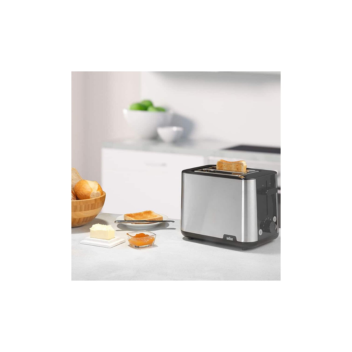 Buy Braun Toaster 1510 BK PurShine in Cyprus, Nicosia, Limassol, Larnaka, Pafos