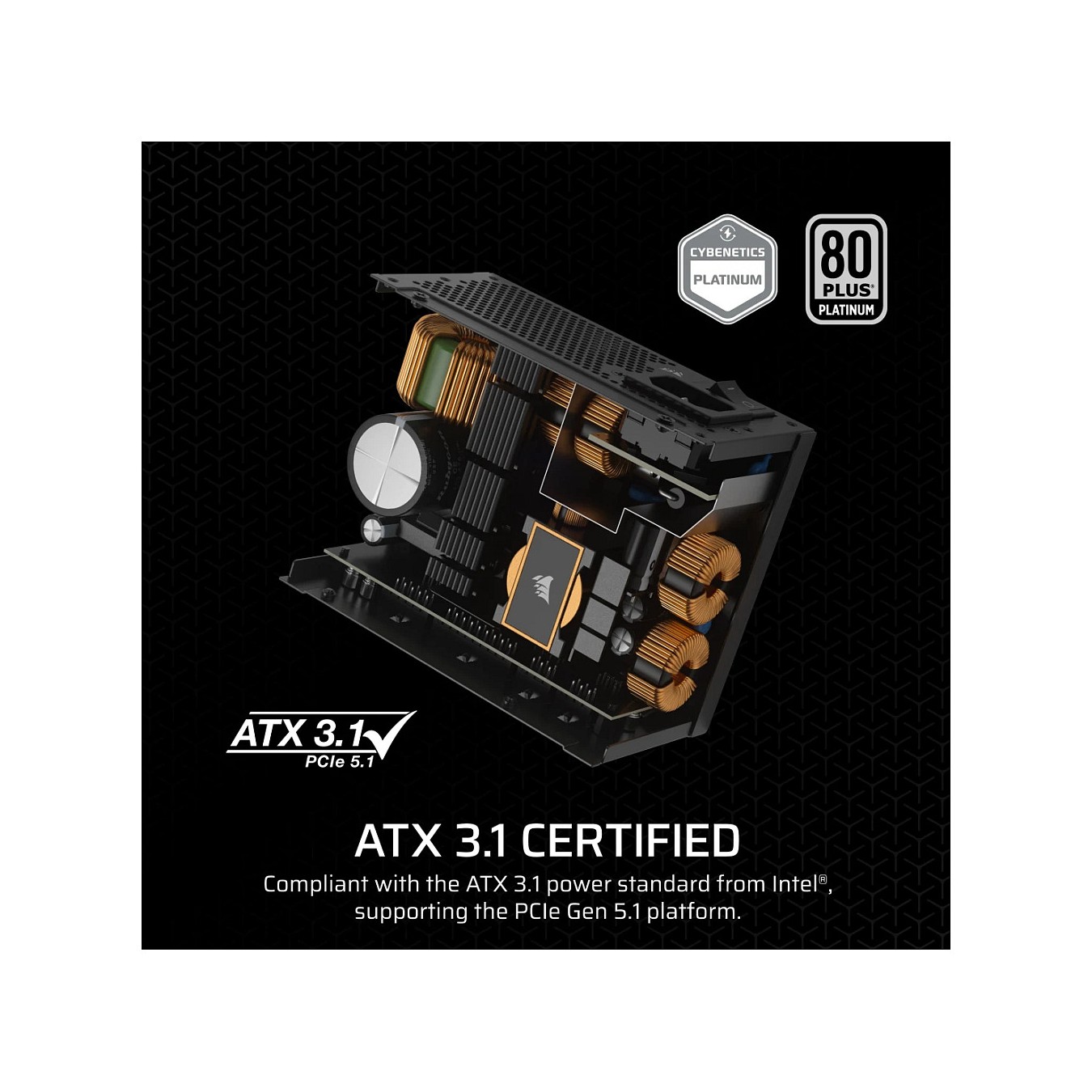 Buy 1000W Corsair Netzteil SF1000 Modular SFX 1000W (80+Platin) in Cyprus, Nicosia, Limassol, Larnaka, Pafos