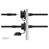 Buy Good Connections Industrie-Einbauverlängerung S1 - USB 0,5m in Cyprus, Nicosia, Limassol, Larnaka, Pafos