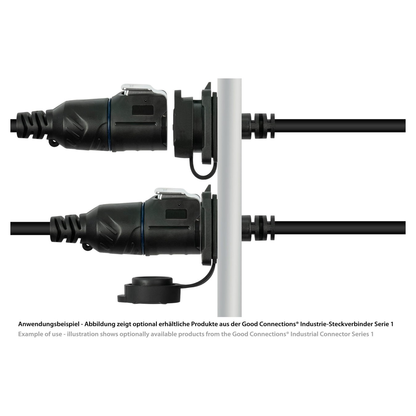 Buy Good Connections Industrie-Einbauverlängerung S1 - USB 0,5m in Cyprus, Nicosia, Limassol, Larnaka, Pafos