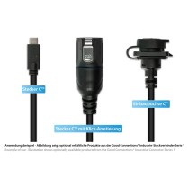 Buy Good Connections Industrie-Einbauverlängerung S1 - USB 0,5m in Cyprus, Nicosia, Limassol, Larnaka, Pafos