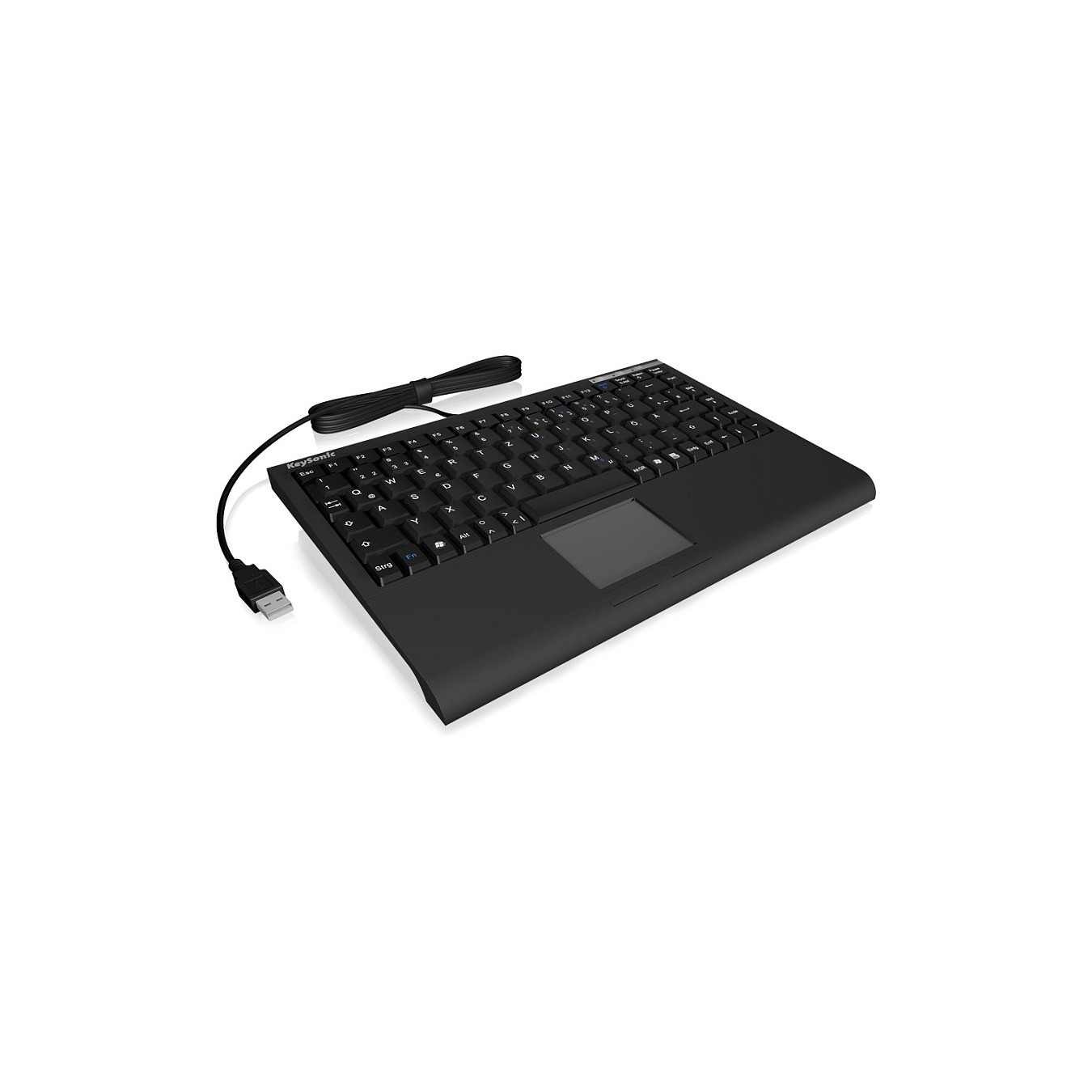 Buy KeySonic TAS ACK-540U+ Corded (UK) MINI Touchpad SoftSkin sw retail in Cyprus, Nicosia, Limassol, Larnaka, Pafos