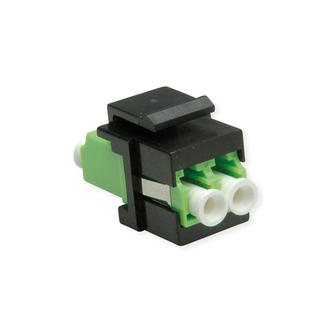 Buy ROLINE Keystone LWL-Adapter LC LC Duplex, Multimode, OM5 in Cyprus, Nicosia, Limassol, Larnaka, Pafos