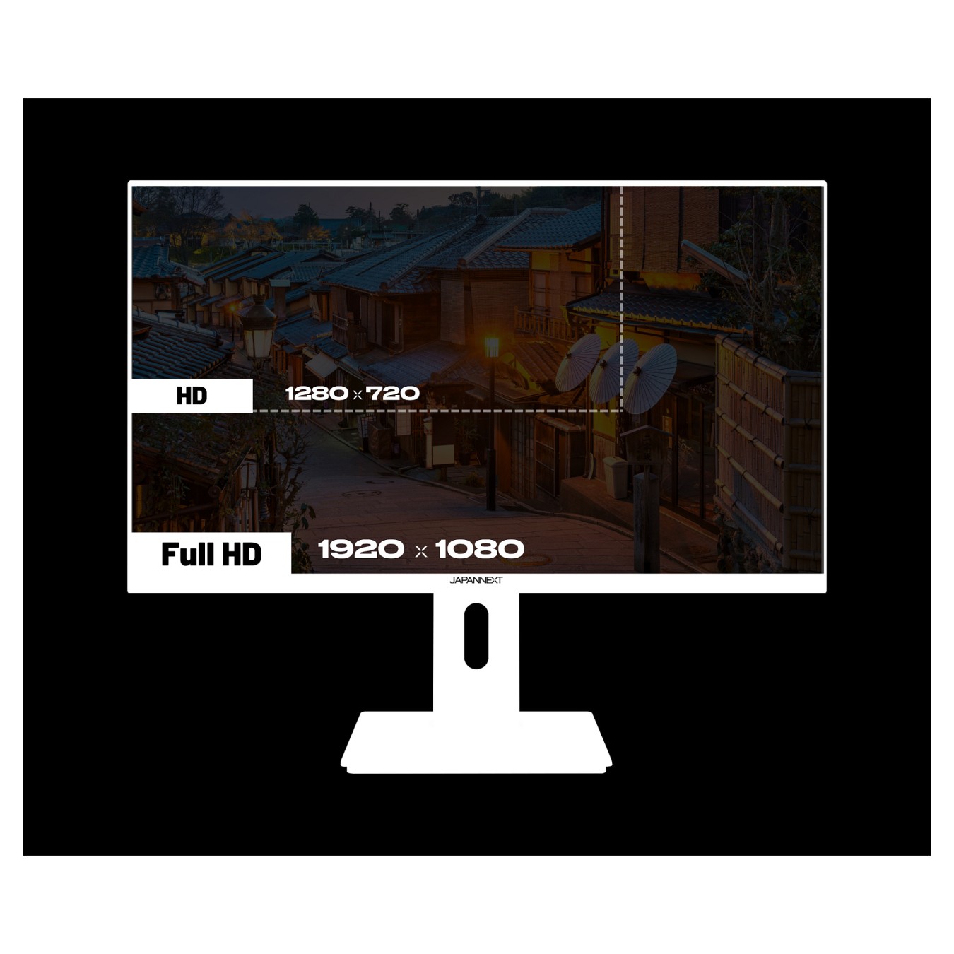 Buy JapanNext FHD Gaming Monitor 60,45cm (23,8') in Cyprus, Nicosia, Limassol, Larnaka, Pafos