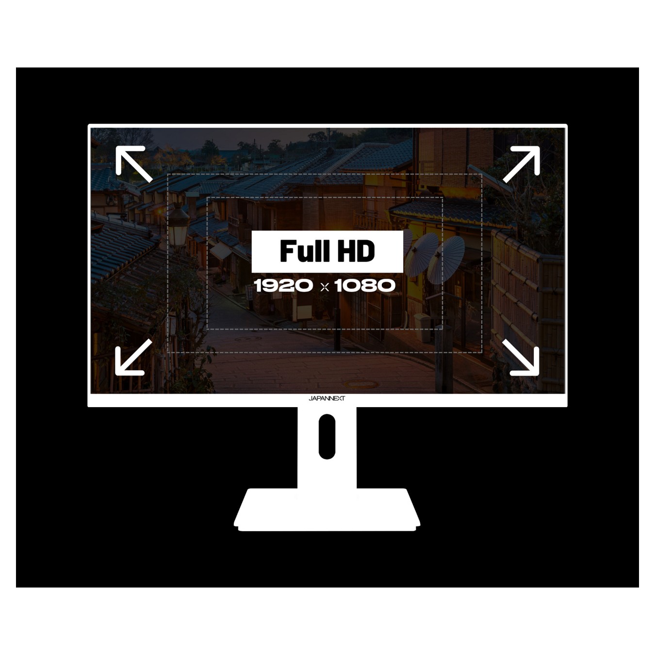 Buy JapanNext FHD Gaming Monitor 60,45cm (23,8') in Cyprus, Nicosia, Limassol, Larnaka, Pafos