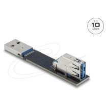 Buy Delock USB 10 Gbps Adapter USB Typ-A Buchse zu Stecker gedreht 90° oben in Cyprus, Nicosia, Limassol, Larnaka, Pafos