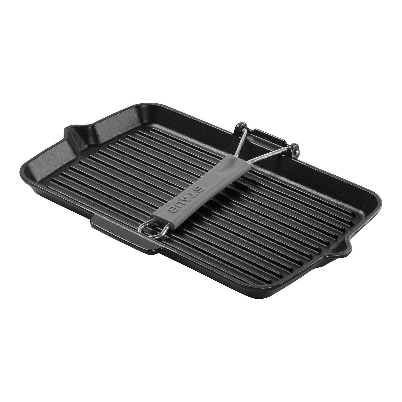 Buy Staub Grillpfanne induktion rechteckig 34x21cm schwarz in Cyprus, Nicosia, Limassol, Larnaka, Pafos
