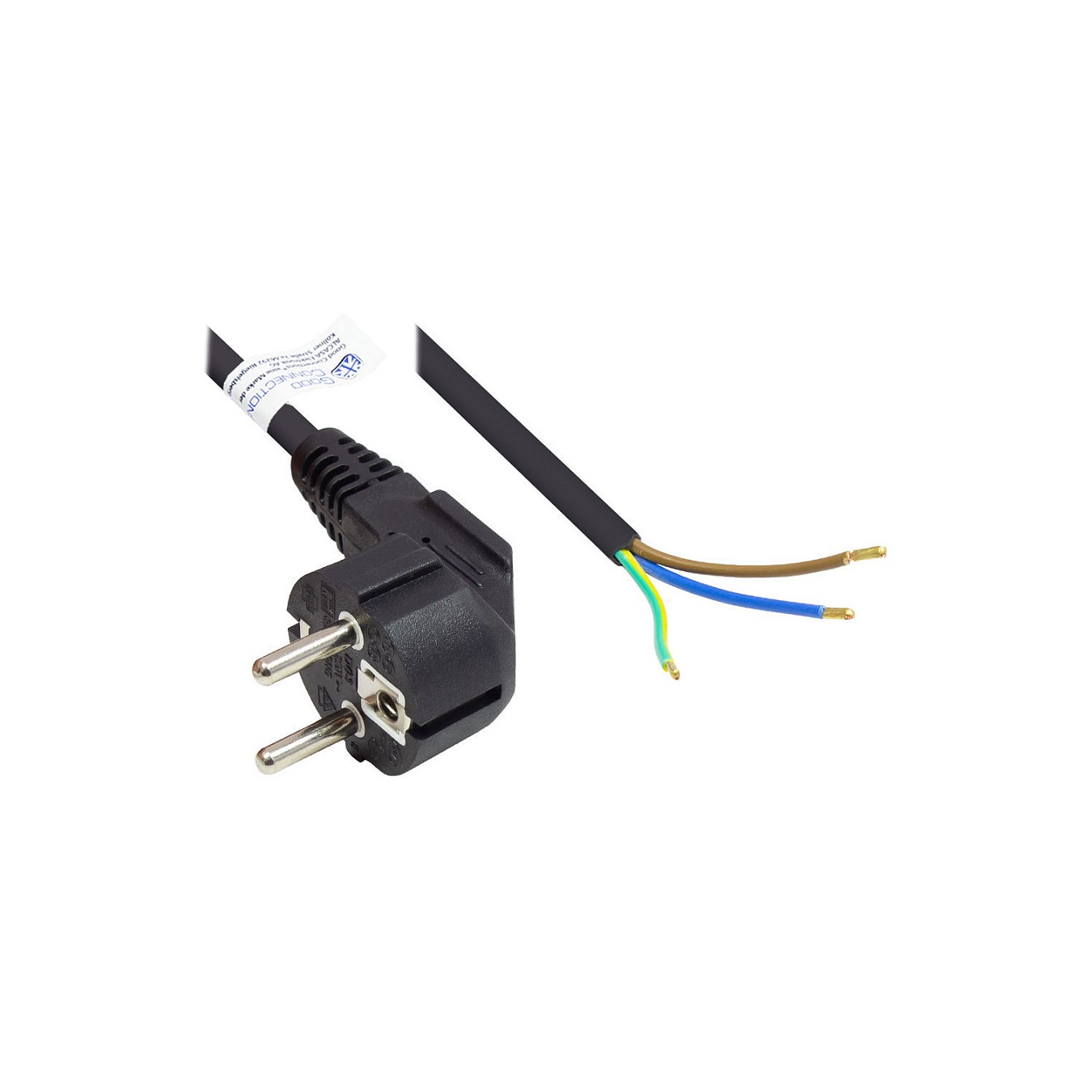 Buy Good Connections Schutzkontakt-St. gew. open end schw. 1,5m in Cyprus, Nicosia, Limassol, Larnaka, Pafos