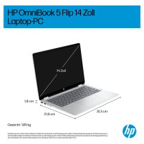 Buy HP OmniBook 5 Flip 14-fp0132ng Core3 100U 8GB 512SSD W11 Home in Cyprus, Nicosia, Limassol, Larnaka, Pafos
