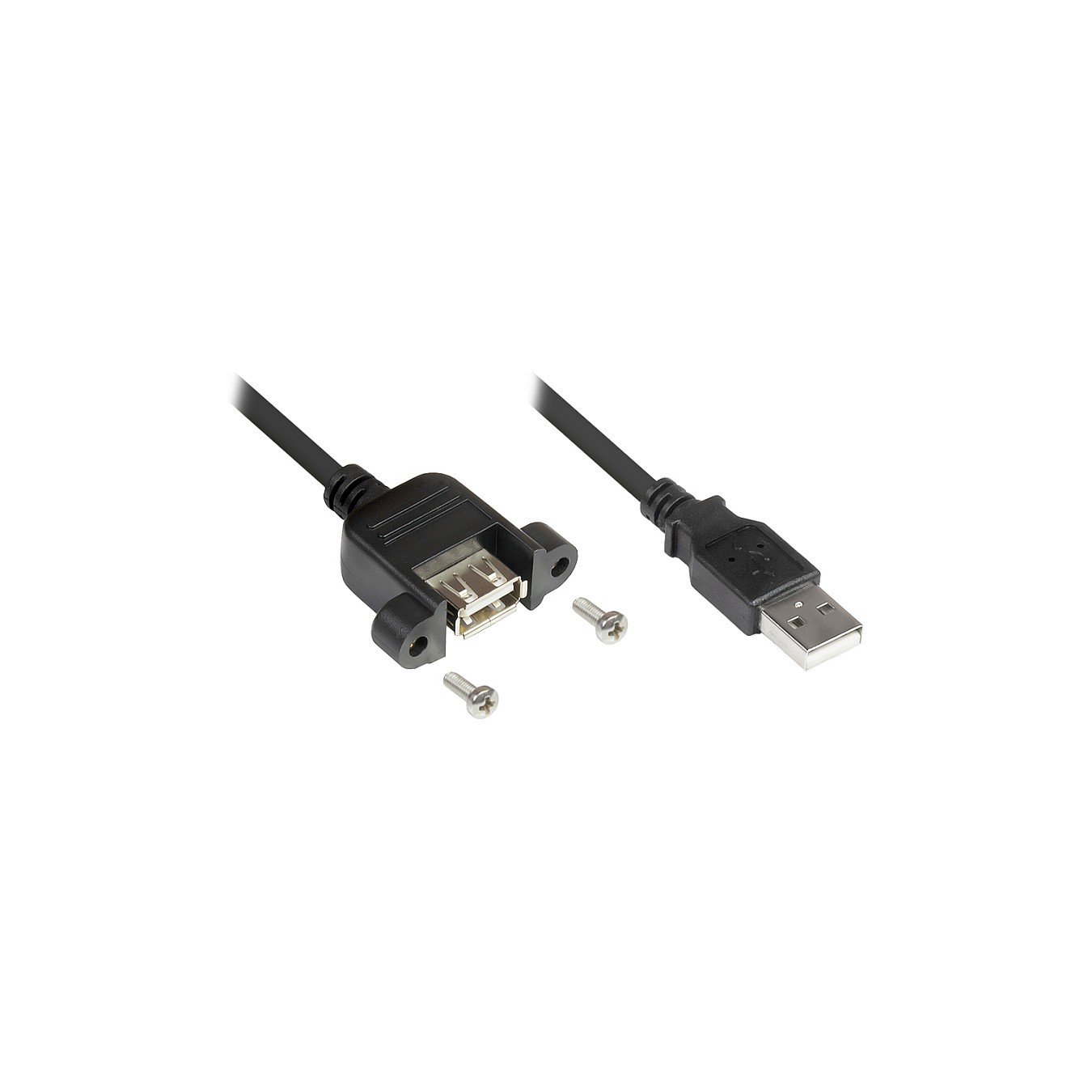 Buy Good Connections USB2.0 Verlängerung A-Einbaub. A 0,3m in Cyprus, Nicosia, Limassol, Larnaka, Pafos