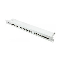 Buy Good Connections Patchpanel 19'Cat. 6 24-P. 1 HE lichtgrau in Cyprus, Nicosia, Limassol, Larnaka, Pafos