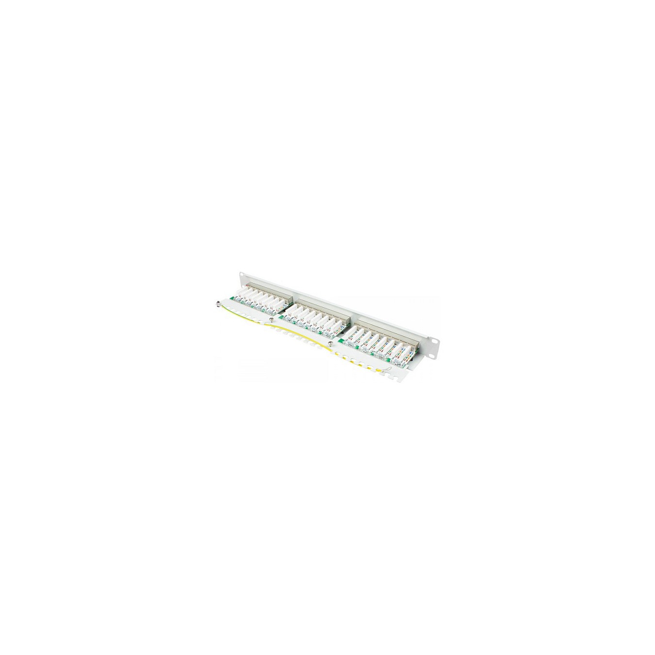 Buy Good Connections Patchpanel 19'Cat. 6 24-P. 1 HE lichtgrau in Cyprus, Nicosia, Limassol, Larnaka, Pafos