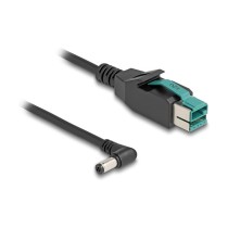 Buy Delock PoweredUSB Kabel Stecker 12 V zu DC 5,5 x 2,1 mm Stecker gewinkelt 1 m in Cyprus, Nicosia, Limassol, Larnaka, Pafos