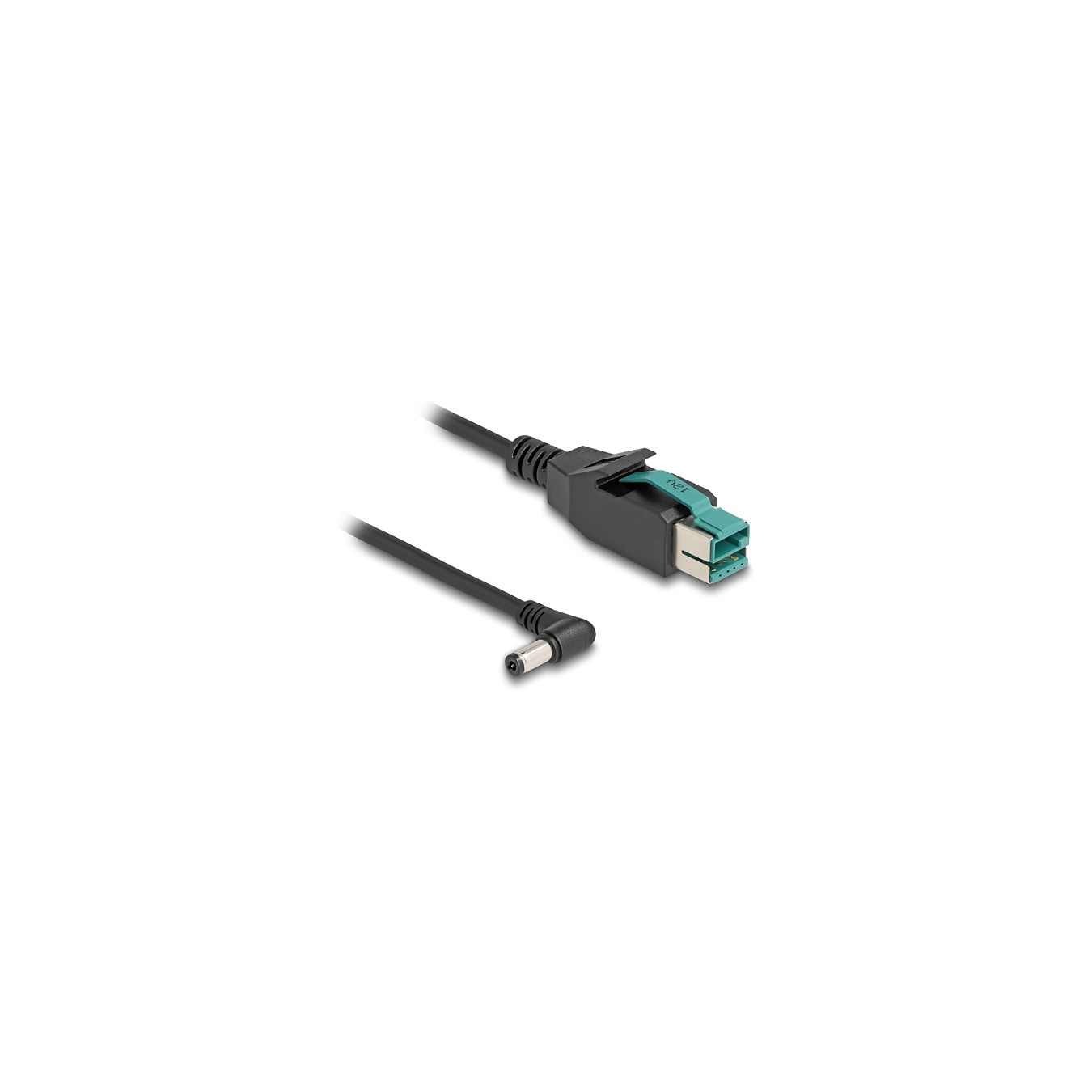 Buy Delock PoweredUSB Kabel Stecker 12 V zu DC 5,5 x 2,1 mm Stecker gewinkelt 1 m in Cyprus, Nicosia, Limassol, Larnaka, Pafos