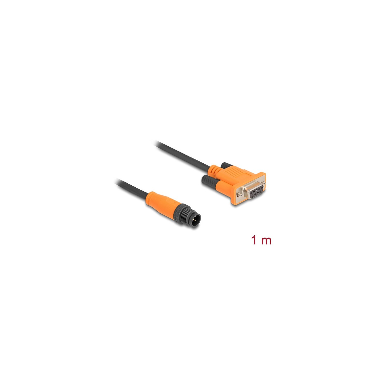 Buy Delock M12 CAN Bus Kabel A-kodiert 5 Pin Stecker zu D-Sub 9 Buchse 1 m in Cyprus, Nicosia, Limassol, Larnaka, Pafos