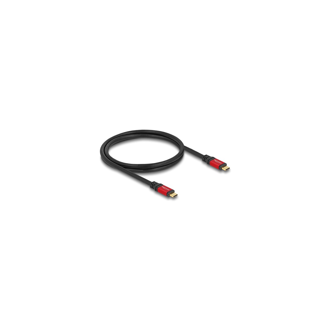 Buy Delock USB 10 Gbps Kabel USB Type-CTM Stecker zu Stecker PD 3.0 100 W E-Marker 1 m rot Metall in Cyprus, Nicosia, Limassol, 