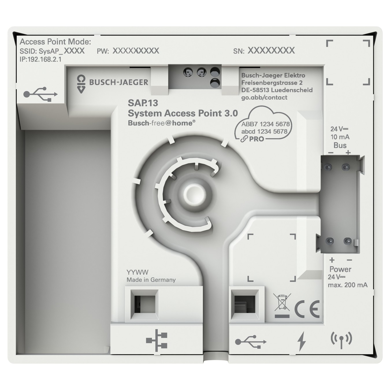 Buy BUSCH JAEGER BJ SAP.13 System Access Point 3.0 in Cyprus, Nicosia, Limassol, Larnaka, Pafos