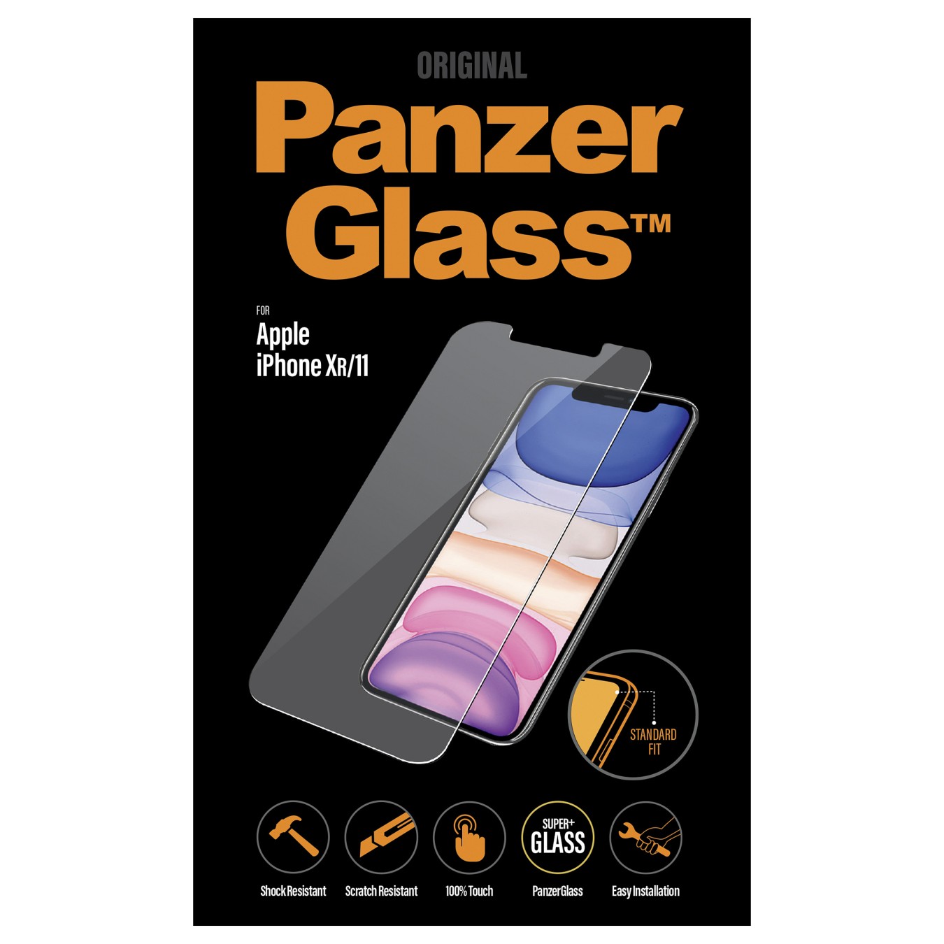 Buy PanzerGlass Original - Bildschirmschutz fr Handy - Glas - kristallklar - fr Apple iPhone 11, XR in Cyprus, Nicosia, Limassol