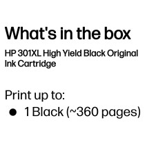 Buy HP 301XL HIGH YIELD BLACK ORIG in Cyprus, Nicosia, Limassol, Larnaka, Pafos