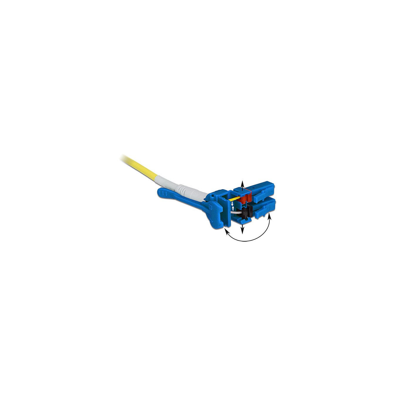 Buy Delock Kabel Lichtwellenleiter LC to LC Singlemode OS2 Uniboot 10 m in Cyprus, Nicosia, Limassol, Larnaka, Pafos