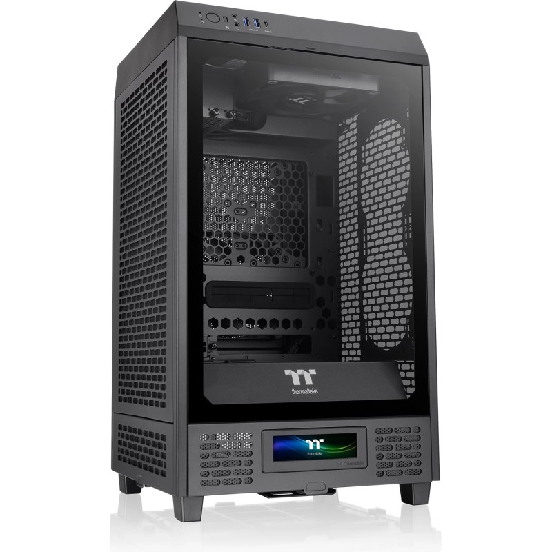 Buy Thermaltake The Tower 200 - CA-1X9-00S1WN-00 - Black Mini-ITX Tower, Support... in Cyprus, Nicosia, Limassol, Larnaka, Pafos