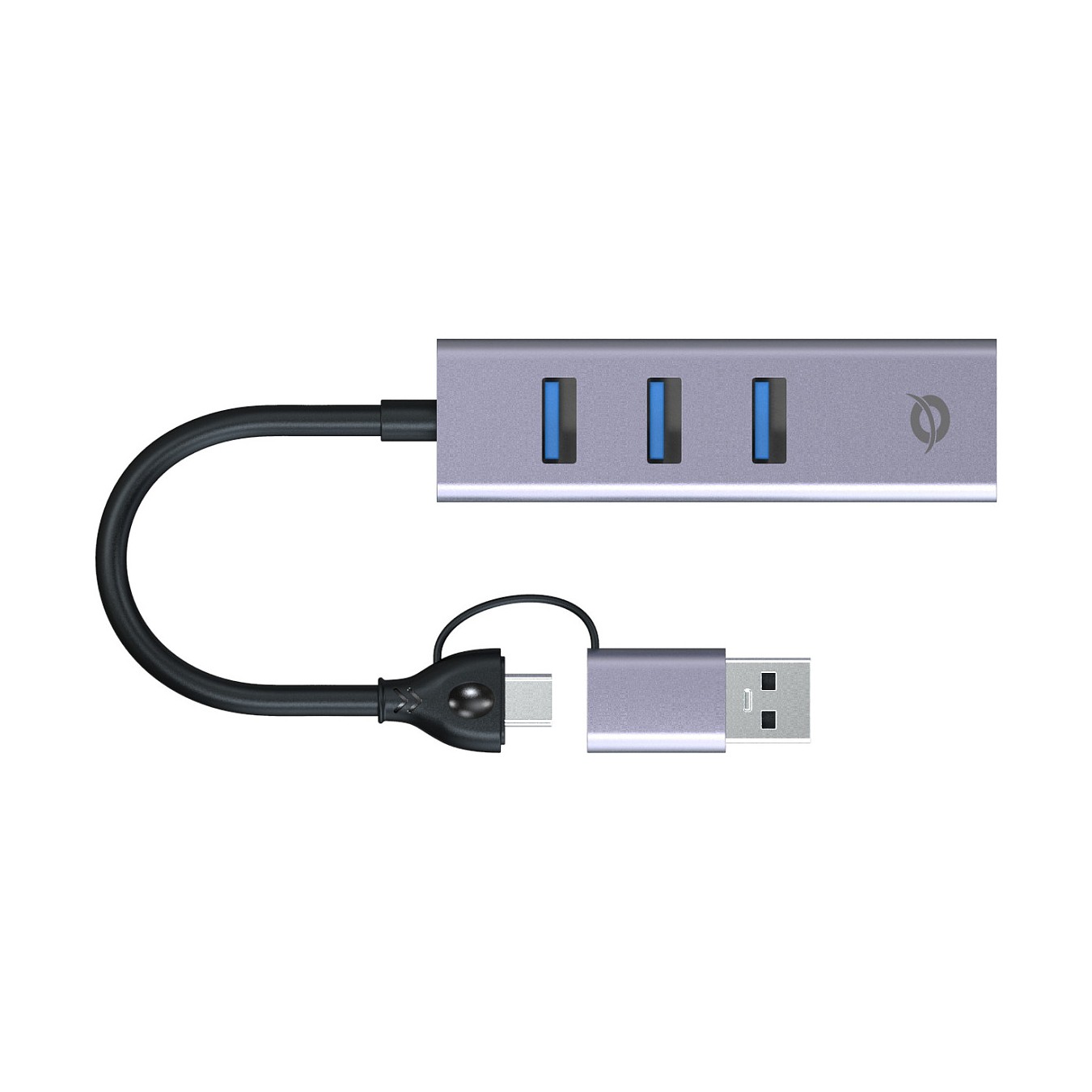 Buy CONCEPTRONIC Adapter USB-C -A3.0- to GbE+3x-A3.0 5Gbs gr in Cyprus, Nicosia, Limassol, Larnaka, Pafos