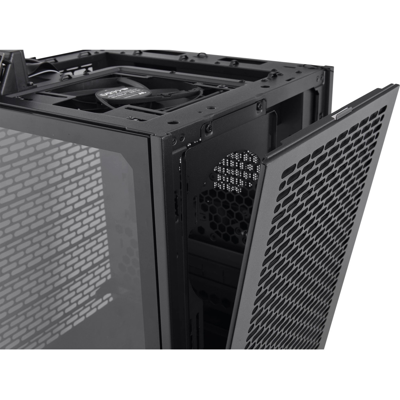 Thermaltake The Tower 200 - CA-1X9-00S1WN-00 - Black Mini-ITX Tower, Supports 380mm GPU & 200mm CPU Cooler, USB-Ax2 + USB-C